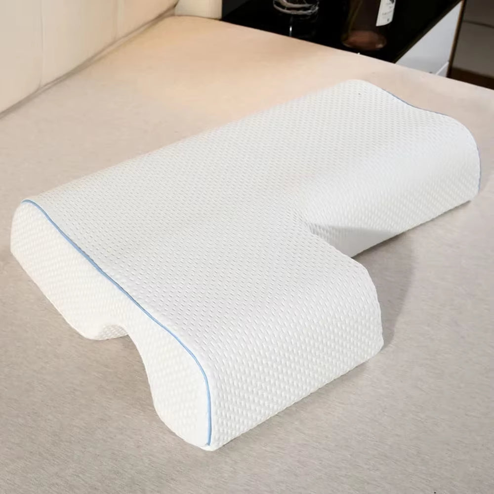 Memory Foam Pillow Comfort Couples Hugging Pillow,Anti Hand Pressure Side Sleep Slow Rebound Pillow Pefect Gifts Arm Rest Sleep